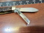 Vintage Case XX USA 6488 Pretty Redbone Large Congress Knife 6-dot 1974