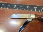 Vintage Case XX USA 6488 Pretty Redbone Large Congress Knife 6-dot 1974