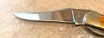 Vintage CASE XX 61953L SS USA Russlock Autumn Bone Pocket Knife - 10 Dot