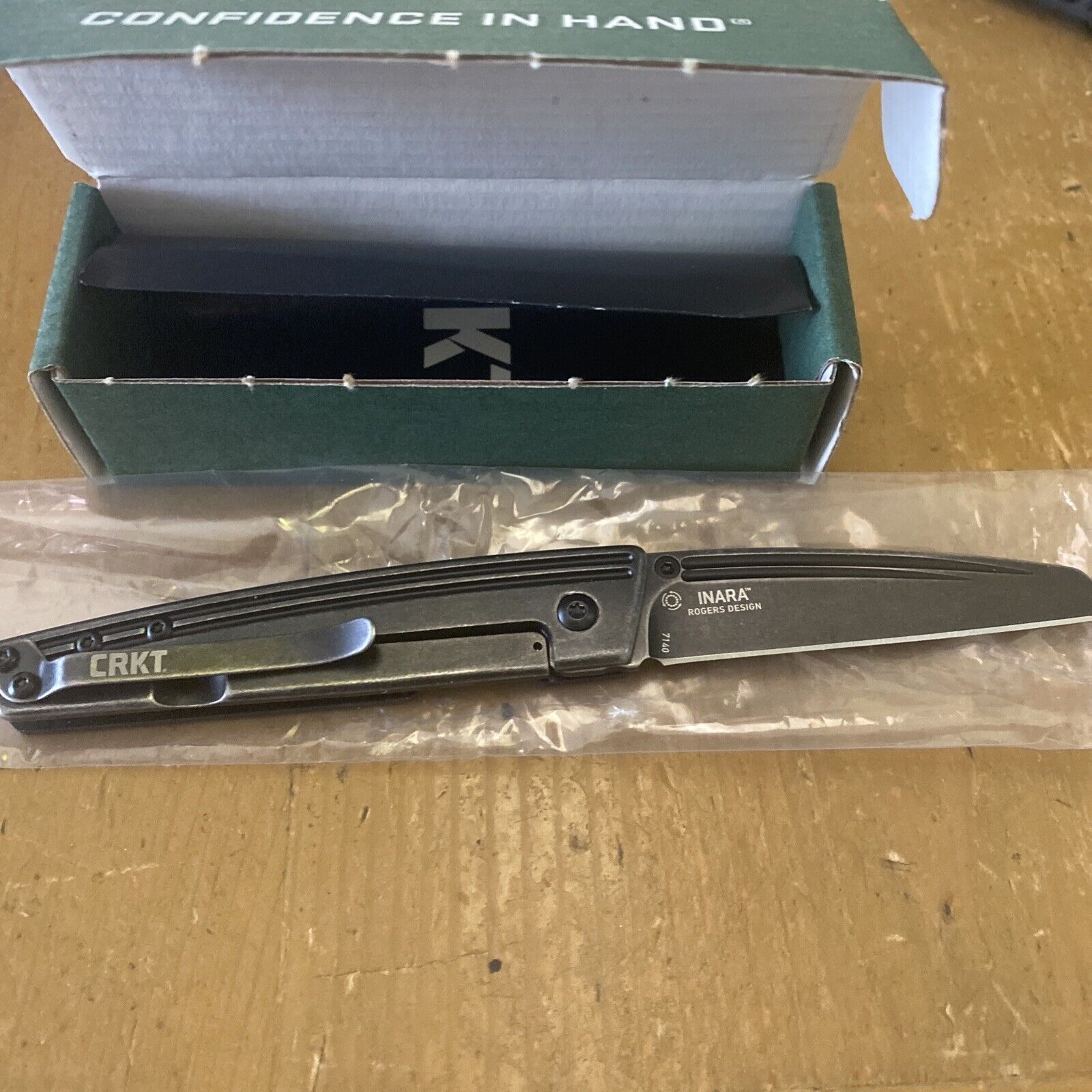 CRKT Inara Wharncliffe Folding Pocket Knife