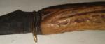 VINTAGE OTHELLO SOLINGEN HORN STAG HANDLE HUNTING BOOT KNIFE