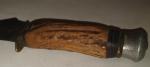 VINTAGE OTHELLO SOLINGEN HORN STAG HANDLE HUNTING BOOT KNIFE