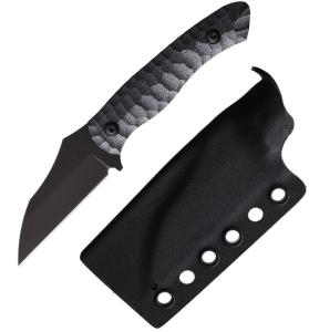 Wachtman Knife & Tool Kliff Fixed Knfie 2.75" 80CrV2 Steel Blade Micarta Handle