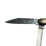 Vintage American Blade Co. CHATT  TN Pocket Knife Smooth Bone Handle