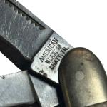 Vintage American Blade Co. CHATT  TN Pocket Knife Smooth Bone Handle
