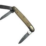 Vintage American Blade Co. CHATT  TN Pocket Knife Smooth Bone Handle