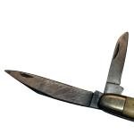 Vintage American Blade Co. CHATT  TN Pocket Knife Smooth Bone Handle