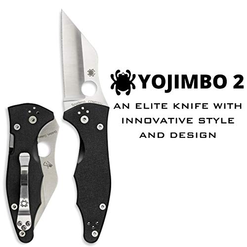 Spyderco Yojimbo 2 Tactical Knife - PlainEdge