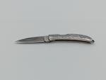 Vintage Al Mar Stainless Steel Engraved Osprey Pocket Knife
