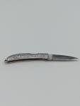 Vintage Al Mar Stainless Steel Engraved Osprey Pocket Knife
