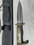 Vintage Al Mar Knife Dagger with Eagle USA Sheath 11 1/8” Overall Length 🔥 