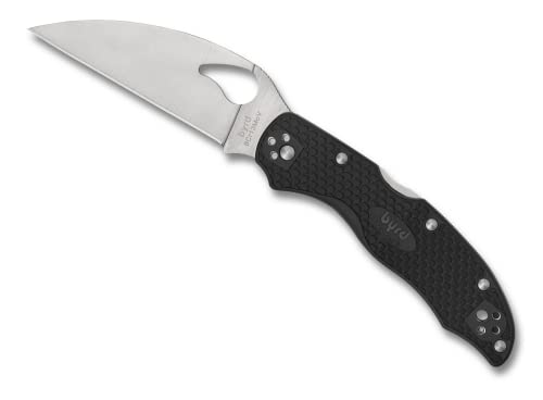 Spyderco Byrd Harrier 2 Wharncliffe Folding Knife PlainEdge