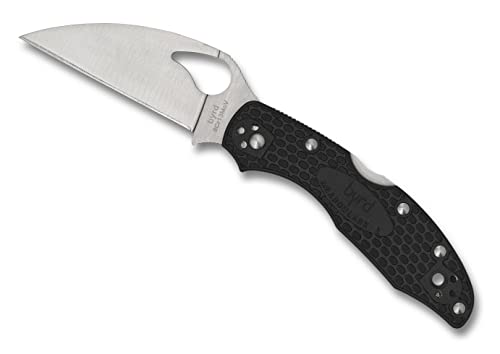 Spyderco Byrd Meadowlark 2 Wharncliffe Folding Knife - PlainEdge