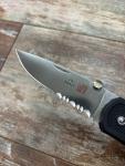 Vintage Al Mar Folding Knife Seki Japan Custom Fused Spyderco Clip 