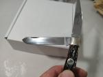 Vintage QUEEN #19 Trapper ACSB Bovine Bone Handles - SHARP FANS 2009 Knife & Box