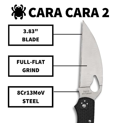 Spyderco Byrd Cara Cara 2 Wharncliffe Folding Knife
