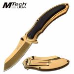 7.75" MTECH SPRING ASSISTED TACTICAL KNIFE RAZOR SHARP BLADE WITH POCKET CLIP