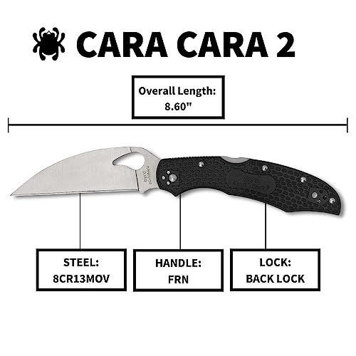 Spyderco Byrd Cara Cara 2 Wharncliffe Folding Knife
