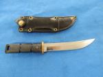 VINTAGE 1980'S AL MAR 4004 SHUGOTO TANKEN KNIFE WITH ORIGINAL SHEATH