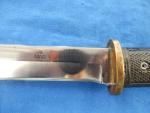 VINTAGE 1980'S AL MAR 4004 SHUGOTO TANKEN KNIFE WITH ORIGINAL SHEATH
