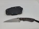 CRKT S.P.E.W. 3" Everyday Carry Wharncliffe 2388 Fixed-Blade Knife w/ Sheath