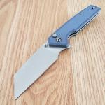 CIVIVI Amirite Pocket Knife, Folding Knife with 3.48" Nitro-V Modified Wharncliffe Blade G-10 Handle, Button Lock Knife For Men Gift C23028-1