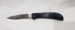 Vtg. Al Mar Falcon Ultralight, Black Micarta Lockback Pocketknife Japan