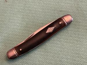 vintage USA IMPERIAL Pocket Knife Providence RI  3-Blades "Diamond Edge"