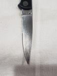 Vtg. Al Mar Falcon Ultralight, Black Micarta Lockback Pocketknife Japan