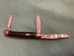 vintage USA IMPERIAL Pocket Knife Providence RI  3-Blades "Diamond Edge"