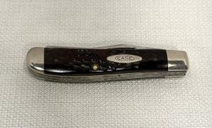 VTG 1980’s Case XX 6207 SP SSP Mini Trapper Pocketknife Jigged Bone USA