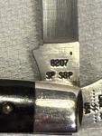 VTG 1980’s Case XX 6207 SP SSP Mini Trapper Pocketknife Jigged Bone USA