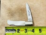 VINTAGE PARKER FROST No. 560-P PEARL WHARNCLIFFE LOCKBACK KNIFE C. 1976 - 1978