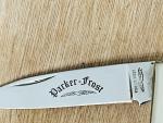 VINTAGE PARKER FROST No. 560-P PEARL WHARNCLIFFE LOCKBACK KNIFE C. 1976 - 1978