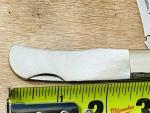 VINTAGE PARKER FROST No. 560-P PEARL WHARNCLIFFE LOCKBACK KNIFE C. 1976 - 1978