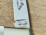 VINTAGE PARKER FROST No. 560-P PEARL WHARNCLIFFE LOCKBACK KNIFE C. 1976 - 1978