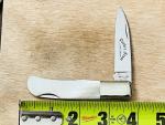 VINTAGE PARKER FROST No. 560-P PEARL WHARNCLIFFE LOCKBACK KNIFE C. 1976 - 1978