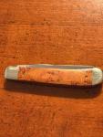 1991 Vintage Case XX USA 7254 SS BirdseyeMaple Trapper Pocket Knife Original Box