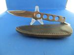 VINTAGE  AL MAR Commando Cutlery Boot Knife JAPAN 80s 90s  Leather sheath RARE