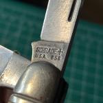 Schrade USA Old Timer Lumberjack Stockman 3 Blade 858 Vintage Pocket Knife