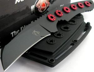 Mantis RARE DISCONTINUED MF2 Wharncliffe Fixed Blade Neck Boot Defense Knife 7.3