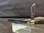 VINTAGE CASE XX USA  6344 HE 3 BLADE STOCKMAN 9 DOT 1981 