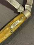 Vintage CASE XX USA 5375 Large Stag STOCKMAN Pocket Knife Dated 1965-1969