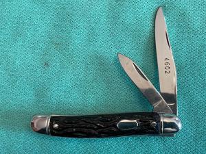 vintage USA COLONIAL 4602 pocket Knife Providence RI  2-Blades --- NEAR MINT