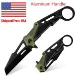 Tactical Folding Knife Camping Knife Folding Knife With Aluminum Handle Pocket