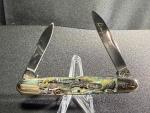 Vintage CASE XX 1999 08263 MOP Abalone Eisenhower Knife Whittler 1/250 RARE!!!!