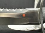Vintage 1980' Rare Al Mar Warriors Japan Dagger Knife With Original Sheath