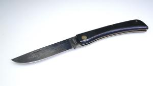 Vintage Case 6 Dot Pocket Knife Signed Case XX USA w Black Handle