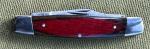 VINTAGE B.M.W. SOLINGEN 3 BLADE 3.5" WOOD HANDLE POCKET KNIFE NEVER USED