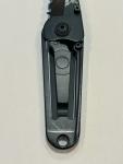 Vintage Gerber Ridge Black Combo Edge Money Clip  Folding Knife 05898 Taiwan VTG